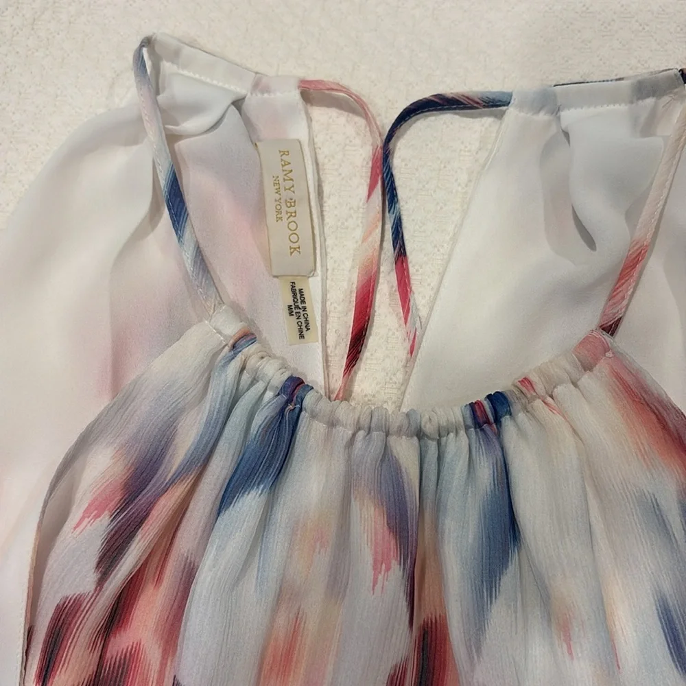 Ramy Brook Multicolor Sleeveless Blouse - Picture 2 of 6